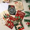 imageJOYIN 30 PCS Boxed Christmas Cards Assortment Elegant Icons With Envelopes Diverse Festive 6 Designs for Winter Holiday Xmas Season Merry Christmas Cards Present Giving Wintertime GiftsModern