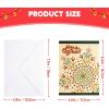 imageJOYIN 30 PCS Boxed Christmas Cards Assortment Elegant Icons With Envelopes Diverse Festive 6 Designs for Winter Holiday Xmas Season Merry Christmas Cards Present Giving Wintertime GiftsModern