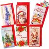 imageJOYIN 30 PCS Christmas Classic Money Cards with Envelopes Xmas Money Cards for Gift Holder Cash Holder Bulk Assorted for Holiday Season Party Supplies Snow Holiday