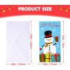 imageJOYIN 30 PCS Christmas Money Cards with Envelopes Xmas Money Cards for Gift Card Holder Cash Christmas Money Cards Bulk Assorted for Holiday Season Party Supplies Snow Festive Holiday