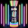 imageJOYIN 300 Pcs 8quot Glowsticks Halloween Supplies Pack Bracelets Necklaces Glow in the Dark Party Favors Easter Christmas Football Party Supplies