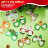 imageJOYIN 36 Pack Christmas Frame Costume Eyeglasses Assorted Designs for Christmas Party Supplies Photo Booth and Party Favors One Size Fits All