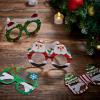 imageJOYIN 36 Pack Christmas Frame Costume Eyeglasses Assorted Designs for Christmas Party Supplies Photo Booth and Party Favors One Size Fits All