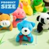 imageJOYIN 36 Pack Mini Animal Plush Toy Assortment 36 Units 3quot EachBulk Stuffed Animals Party Favors for Kids Small Animals Plush Keychain Decoration Carnival Prizes Halloween Party Favors