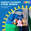 imageJOYIN 36 Pack Mini Animal Plush Toy Assortment 36 Units 3quot EachBulk Stuffed Animals Party Favors for Kids Small Animals Plush Keychain Decoration Carnival Prizes Halloween Party Favors