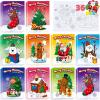 imageJOYIN 36 Pcs Christmas Coloring Books Bulk for Kids Mini Coloring Booklets in 9 Covers with 10 Characters for Christmas Party Favor Supplies Stockings Gifts Goodie Bags Stuffer Filler