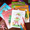 imageJOYIN 36 Pcs Christmas Coloring Books Bulk for Kids Mini Coloring Booklets in 9 Covers with 10 Characters for Christmas Party Favor Supplies Stockings Gifts Goodie Bags Stuffer Filler