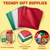 imageJOYIN 36 Sheets Christmas Tissue Paper Red Green ampamp White 20x20 Inch Wrapping Paper for Gift Wrapping DIY Crafts ampamp Holiday Decorations