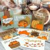 imageJOYIN 36Pcs Thanksgiving Cards Turkey Thank You Greeting Gift Pumpkin Cards for Fall Autumn Holiday Parties Celebrations Harvest Wedding Dinner