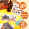 imageJOYIN 36Pcs Thanksgiving Cards Turkey Thank You Greeting Gift Pumpkin Cards for Fall Autumn Holiday Parties Celebrations Harvest Wedding Dinner