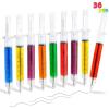 imageJOYIN 36pk Retractable Syringe Pens Bulk Party Favors Fun Nurse Pens Multi Color Novelty Nursing School Supplies Halloween Party Favors36 Count Pack of 1