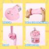 imageJOYIN 3Pack Slime Party Favors Cloudfin Manta Ray Bubblegum Unicorn Strawberry Milk Cow 8 oz Soft NonSticky MessFree Slime Bulk Toys for Kids Boys and Girls Birthday Gifts