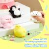 imageJOYIN 4 Pcs Animal Taba Toys Ultra Soft Colorful Fufu Toys Chick Taba Squeeze Toys for Adults Kids