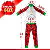 imageJOYIN 4 Pcs Christmas Elf Accessories  Xmas Clothing Ugly Sweaters for Dolls Santa and Snowman Classic Style Pajamas Green and Red Sweaters for Holiday DecorationsClassical