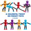 imageJOYIN 4 Pcs Pop Tubes Suction Cup Giraffe Toys Autism Sensory Gifts Fidget Toys for Kids Toddler Boys Girls Year Ages 3 4 5 6 7 8 9 10 Birthday Party Favors Kids Travel Classroom PrizeRobot