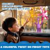 imageJOYIN 4 Pcs Pop Tubes Suction Cup Giraffe Toys Autism Sensory Gifts Fidget Toys for Kids Toddler Boys Girls Year Ages 3 4 5 6 7 8 9 10 Birthday Party Favors Kids Travel Classroom PrizeGiraffe