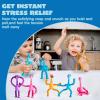 imageJOYIN 4 Pcs Pop Tubes Suction Cup Giraffe Toys Autism Sensory Gifts Fidget Toys for Kids Toddler Boys Girls Year Ages 3 4 5 6 7 8 9 10 Birthday Party Favors Kids Travel Classroom PrizeGiraffe