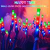imageJOYIN 42 PCS LED Light Up Foam Sticks Glow Sticks Party Favors Bulk with 3 Modes Color Flashing Glow Party Supplies for Halloween Spooky Celebrations Wedding Camping Birthday Raves Carnival