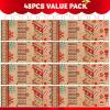 imageJOYIN 48 PCS Christmas Kraft Gift Bags 7quot x 9quot x 35quot for Gifts Party Supplies Decor Xmas Goody Treat Candy Bags for Holiday Wedding Gift Decor Classrooms and Party Favors Presents Wrapping