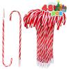imageJOYIN 48 Pcs Christmas Candy Cane Ball Point Pens Snowman Umbrella Pens for Xmas Holiday Stationery Supplies Party Gift