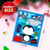 imageJOYIN 48 Pcs Christmas Make A Face Sticker Sheets Make Your Characters with Santa Santa Gnome Reindeer Snowman Gifts for Kids School Activities Party Favor Supplies Xmas Craft