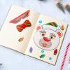 imageJOYIN 48 Pcs Christmas Make A Face Sticker Sheets Make Your Characters with Santa Santa Gnome Reindeer Snowman Polar Bear Presents for Kids School Activities Party Favor Supplies Xmas Craft