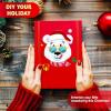 imageJOYIN 48 Pcs Christmas Makeaface Sticker Sheets Make Your Own Characters Mix and Match Sticker Sheets with Santa Santa Reindeer Gingerbread Snowman and Elf Kids Party Favor Supplies Xmas Craft