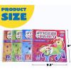 imageJOYIN 4Pack Crafts for Kids Sticker Paint Book Gift Party Favor  Paint by Stickers Numbers for Kids Traveling  Safari Unicorn Dog Sea Animals