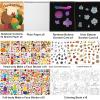 imageJOYIN 53 Sheets Thanksgiving Crafts Notebook with 20 Makeaface Make A Turkey Stickers 10 Coloring Book 10 Scratch Cards 5 Plain Paper and 8 Stickers Thanksgiving Party Favor Classroom Gifts