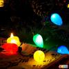imageJOYIN 6 PCS Christmas Necklace Christmas Light Necklaces 12 LED Bulbs Accessories Light Bulbs for Adults Kids Holidays Parties Favors Accessories Decorations