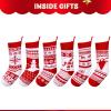 imageJOYIN 6 Pack 18quot Knit Christmas Stockings Large Rustic Yarn Xmas Stockings for Family Holiday Decorations