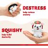 imageJOYIN 6 Pack Christmas Themed Squeeze Toys Slow Rising Stress Relief Super Soft Kawaii Cute Christmas Friends Characters Toys for Boys Girls