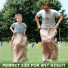 imageJOYIN 6 Pack Large Burlap Potato Sack Race Bags 39quot x 25quot Potato Sacks Racing Bags for Kids ampamp AdultsOutdoor Play Family Reunion Outdoor Picnic Party Outside Yard Lawn Easter Carnival Games