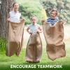 imageJOYIN 6 Pack Large Burlap Potato Sack Race Bags 39quot x 25quot Potato Sacks Racing Bags for Kids ampamp AdultsOutdoor Play Family Reunion Outdoor Picnic Party Outside Yard Lawn Easter Carnival Games