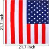 imageJOYIN 6 Pcs 4th of July Patriotic Bandanas American Flag Bandanas Headbands for Men ampamp Women 4th of July Bandana for Party Favors Independence Day Memorial Day Party Accessories
