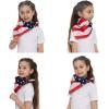 imageJOYIN 6 Pcs 4th of July Patriotic Bandanas American Flag Bandanas Headbands for Men ampamp Women 4th of July Bandana for Party Favors Independence Day Memorial Day Party Accessories