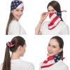 imageJOYIN 6 Pcs 4th of July Patriotic Bandanas American Flag Bandanas Headbands for Men ampamp Women 4th of July Bandana for Party Favors Independence Day Memorial Day Party Accessories