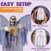 imageJOYIN 67quot Halloween Decorations Outdoor Scary Animatronics Clown Decor Clearance with LED Eyes and Creepy Sound Life Size Animated for Haunted House Lawn Yard PatioScythe Grim Reaper