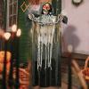 imageJOYIN 67quot Halloween Decorations Outdoor Scary Animatronics Clown Decor Clearance with LED Eyes and Creepy Sound Life Size Animated for Haunted House Lawn Yard PatioGrim Reaper