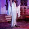 imageJOYIN 67quot Halloween Decorations Outdoor Scary Animatronics Clown Decor Clearance with LED Eyes and Creepy Sound Life Size Animated for Haunted House Lawn Yard PatioGhost