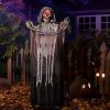 imageJOYIN 67quot Halloween Decorations Outdoor Scary Animatronics Clown Decor Clearance with LED Eyes and Creepy Sound Life Size Animated for Haunted House Lawn Yard PatioGrim Reaper