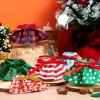 imageJOYIN 6PCS Christmas Clothing for Doll Plush Dance Skirt Set 6 Designs Festive Looks Cute Dresses for Xmas Kids Toddler Doll Couture Costume Accessories Xmas Decorations Holiday Specialsclassic