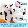 imageJOYIN 6Pcs Kids Hand Puppet Set with Working Mouth Toddler Animal Plush Toy Includes Elephant Giraffe Lion Bear Raccoon and Monkey for Show Theater Christmas Birthday Gifts for Kid Age 3Upgrade Farm Friends