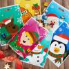imageJOYIN 72 PCS Christmas Bags for Xmas Holiday Goody Gift 11quot x 16quotChristmas Snacks Plastic Shopping Bags with Handles for Present Wrapping Festive Party Favor Party Decoration Supplies