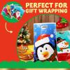 imageJOYIN 72 PCS Christmas Bags for Xmas Holiday Goody Gift 11quot x 16quotChristmas Snacks Plastic Shopping Bags with Handles for Present Wrapping Festive Party Favor Party Decoration Supplies