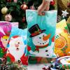 imageJOYIN 72 PCS Christmas Bags for Xmas Holiday Goody Gift 11quot x 16quotChristmas Snacks Plastic Shopping Bags with Handles for Present Wrapping Festive Party Favor Party Decoration Supplies