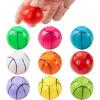 imageJOYIN 72 Pack Baseball Fidget Spinners for Kids Baseball Party Favors Fidget Toys Bulk Stress Balls Goodie Bags Stuffers for Birthday Party Treasure Box Toys for ClassroomBasketball