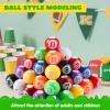 imageJOYIN 72 Pack Soccer Fidget Spinners for Kids Soccer Party Favors Fidget Toys Bulk Stress Balls Goodie Bag Stuffers for Birthday Party Treasure Box for ClassroomPool Ball