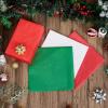 imageJOYIN 72 Sheets Glitter Tissue Paper for Gift Bags Red Green White Tissue Paper for Gift Wrapping Supplies 20quot x 20quot Christmas Wrapping Paper for Gift Wrap DIY Craft Decorations