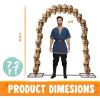 imageJOYIN 72ft Halloween Decorations Outdoor Skull Archway Scary Giant Skeleton Decor Arch Spooky Halloween Decorations Yard Garden Lawn Decor Graveyard Haunted House Decor Party Supplies